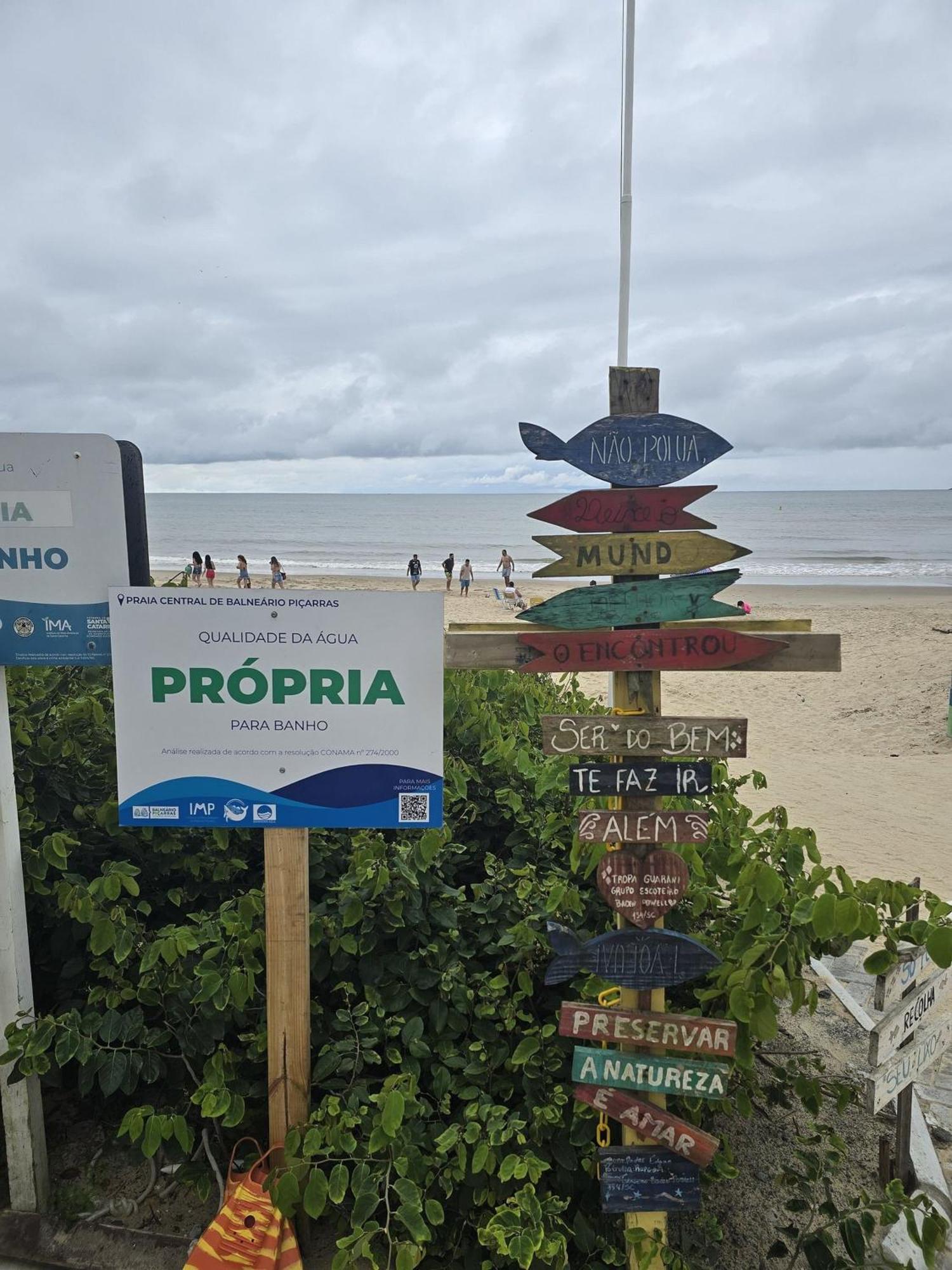Ap Aloha 501 Vista Mar Da Praia Balneario Piçarras 外观 照片